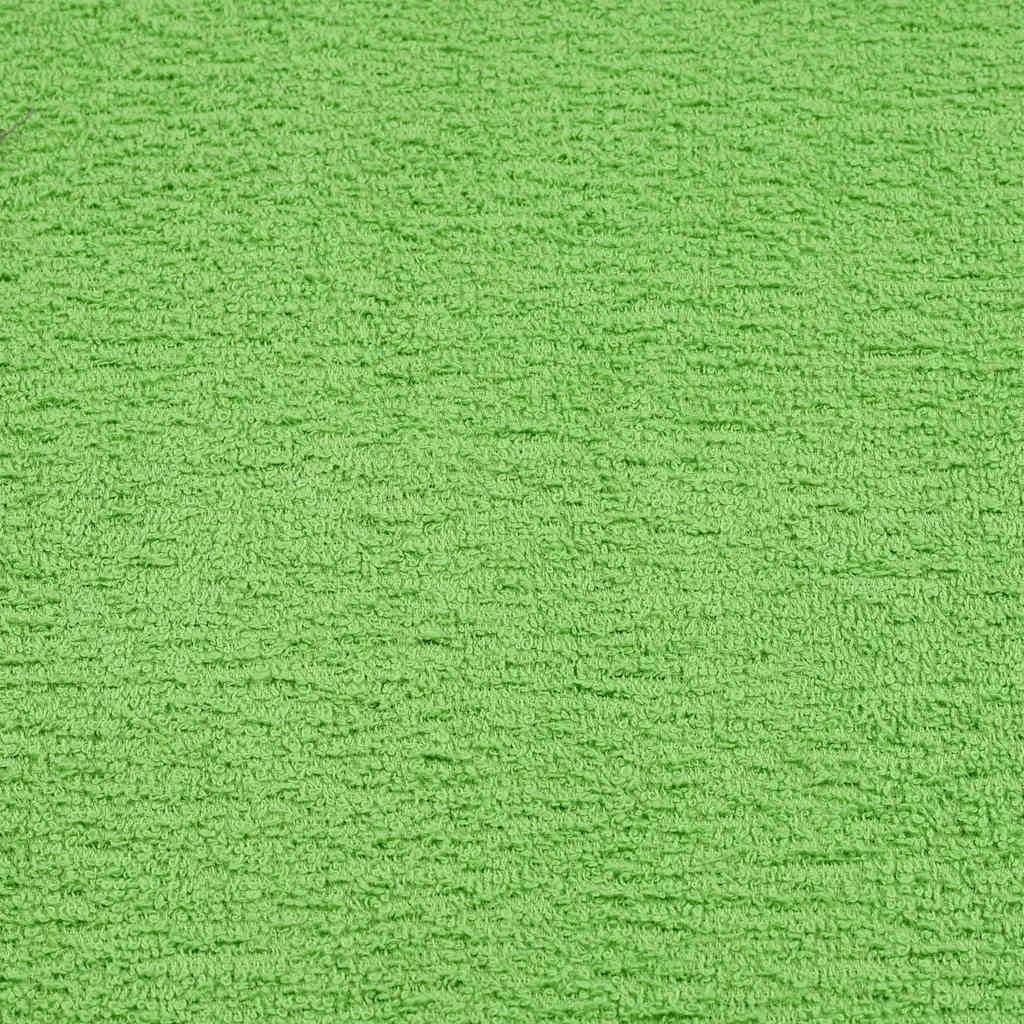 vidaXL Handtücher 2 Stk. Apfelgrün 100x200 cm 360 g/m² 100% Baumwolle