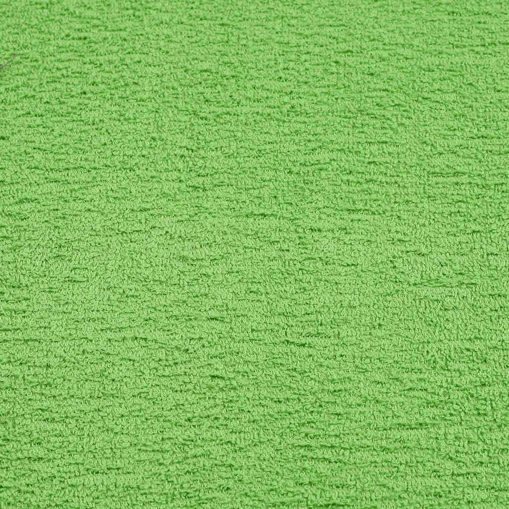 vidaXL Duschtücher 2 Stk Apfelgrün 70x140cm 360 g/m² 100% Baumwolle