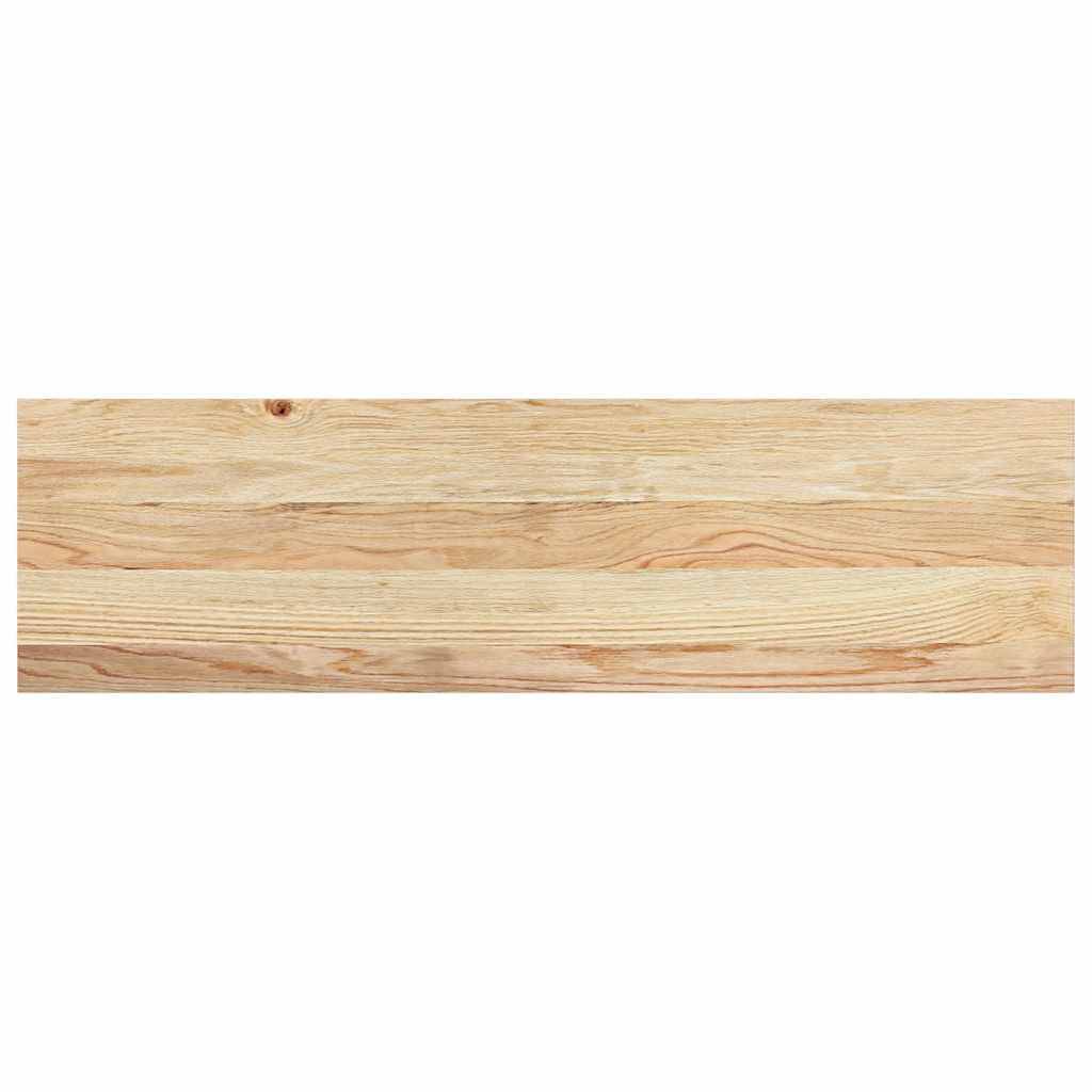vidaXL Treppenstufen 8 Stk. Unbehandelt 90x25x2 cm Massivholz Eiche