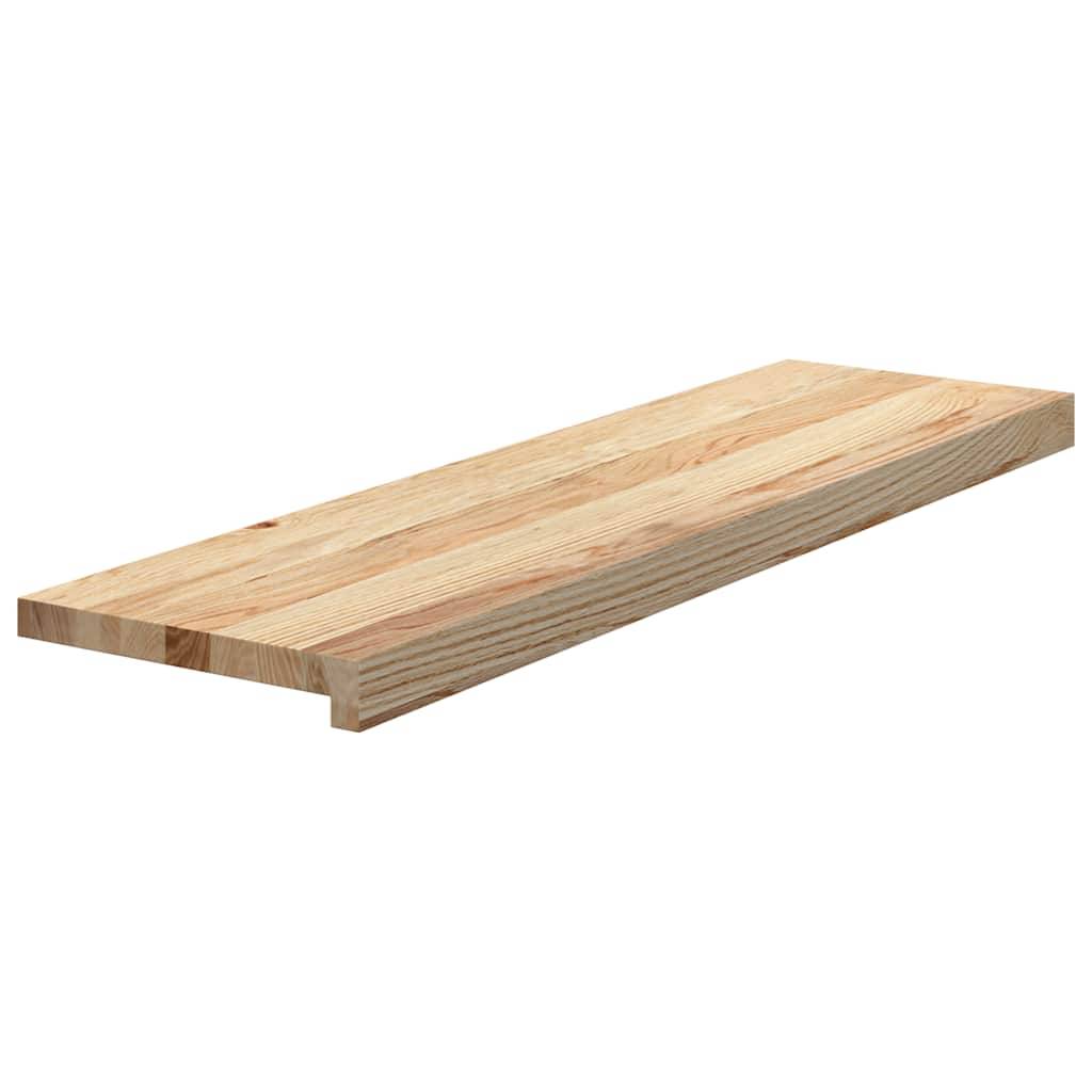vidaXL Treppenstufen 20 Stk. Unbehandelt 90x25x2 cm Massivholz Eiche
