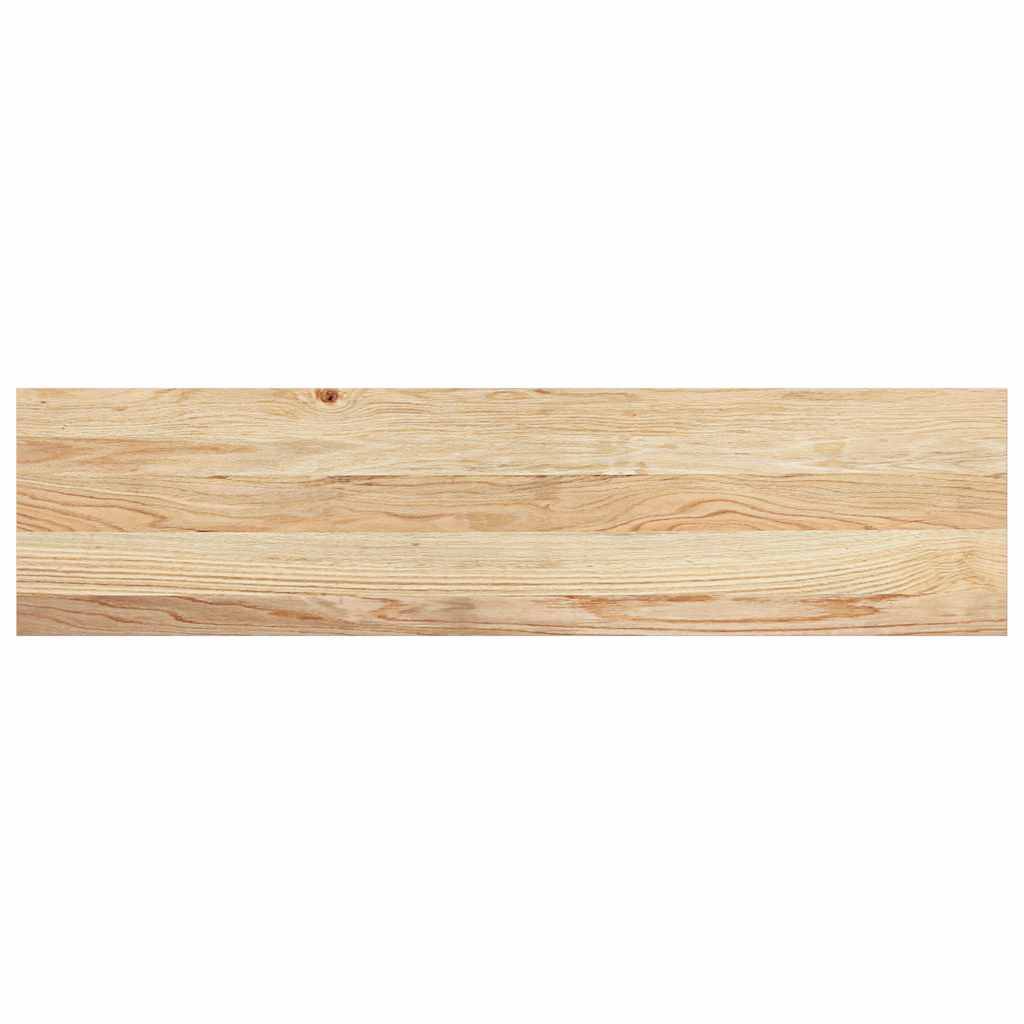 vidaXL Treppenstufen 20 Stk. Unbehandelt 100x30x2 cm Massivholz Eiche