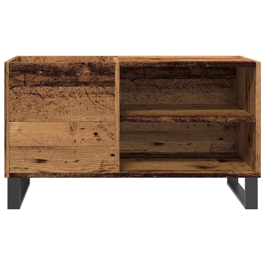 vidaXL Plattenschrank Altholz-Optik 84,5x38x48 cm Holzwerkstoff