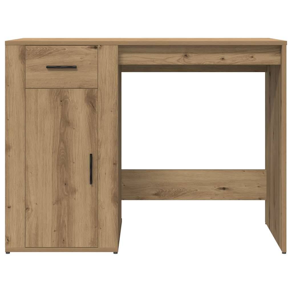 vidaXL Schreibtisch Artisan-Eiche 100x49x75 cm Holzwerkstoff