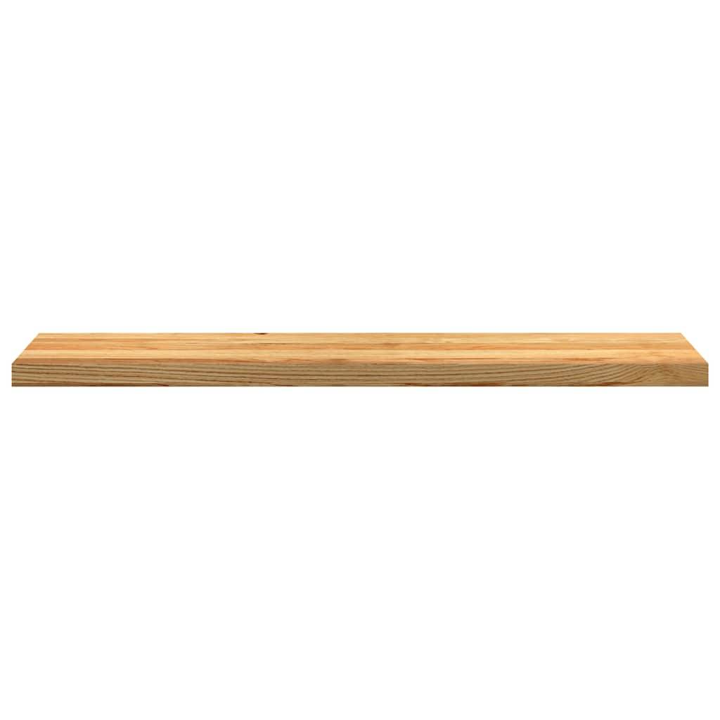 vidaXL Treppenstufen 16 Stk. Hellbraun 120x30x2 cm Massivholz Eiche