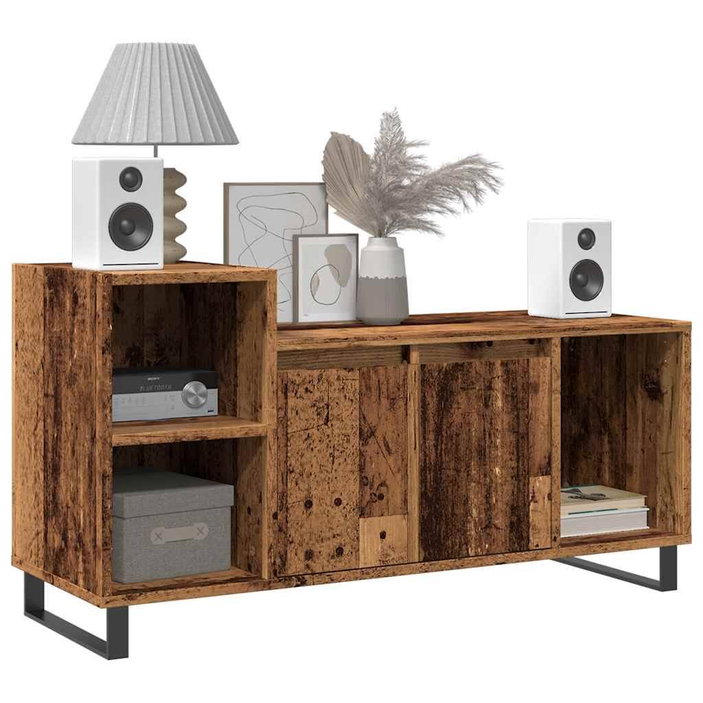 vidaXL TV-Schrank Altholz-Optik 100x35x55 cm Holzwerkstoff