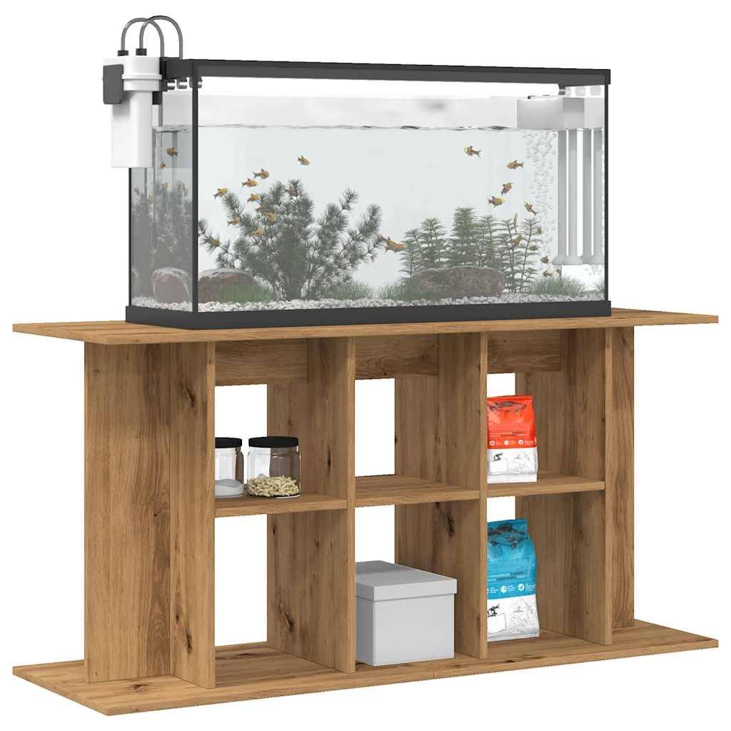 vidaXL Aquariumständer Artisan-Eiche 120x40x60 cm Holzwerkstoff