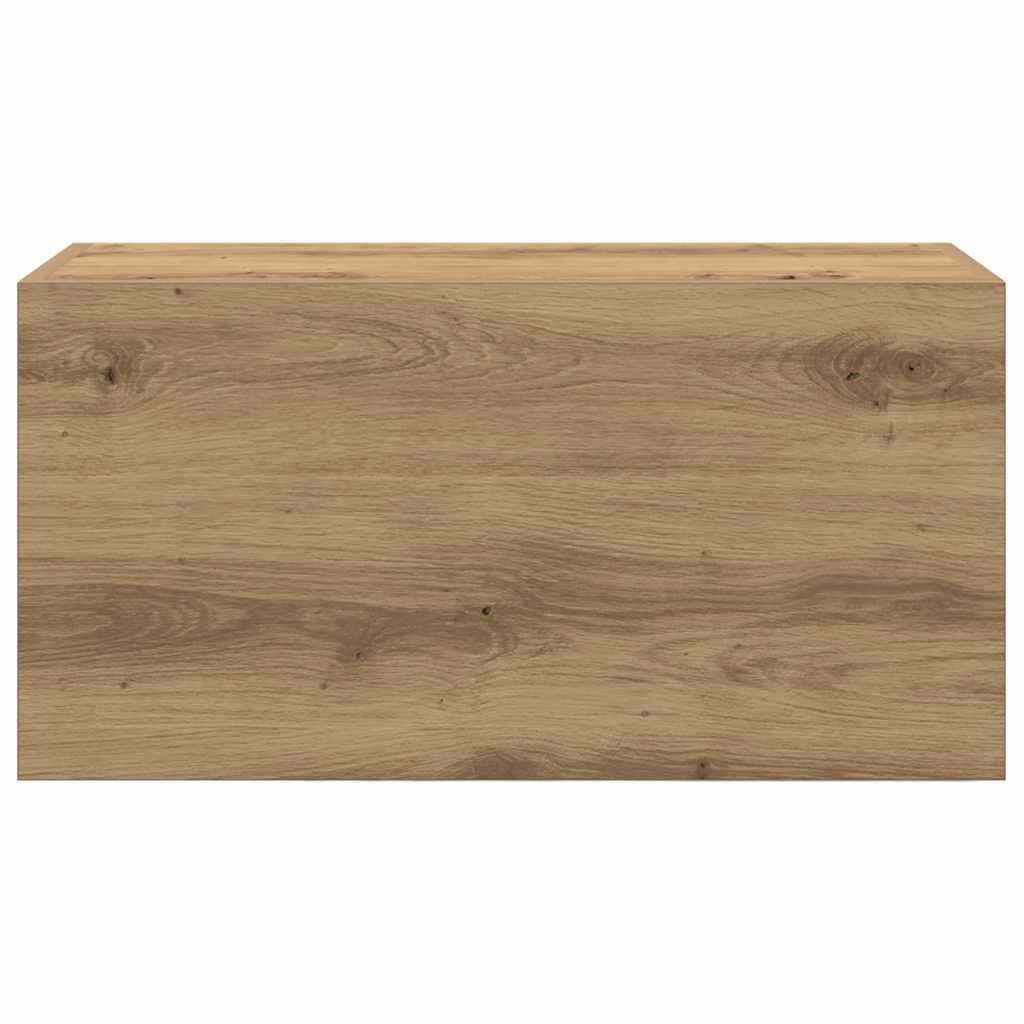 vidaXL Bad-Wandschrank Artisan-Eiche 60x25x30 cm Holzwerkstoff