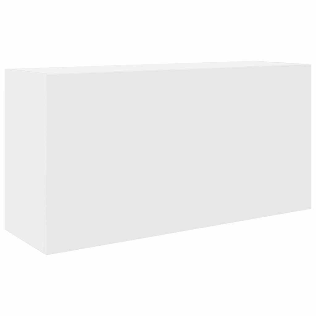 vidaXL Bad-Wandschrank Weiß 80x25x40 cm Holzwerkstoff