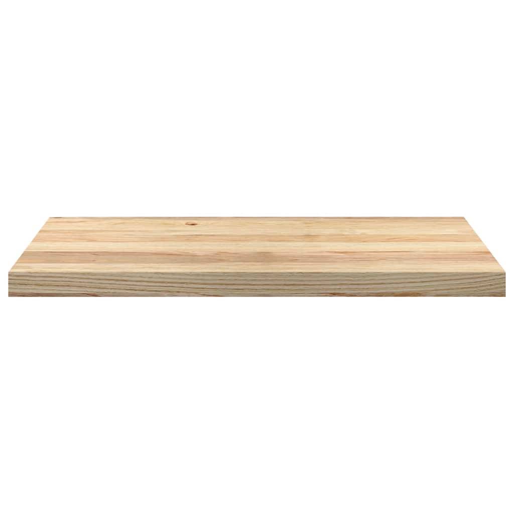 vidaXL Fensterbänke 2 Stk. Unbehandelt 80x40x2 cm Massivholz Eiche