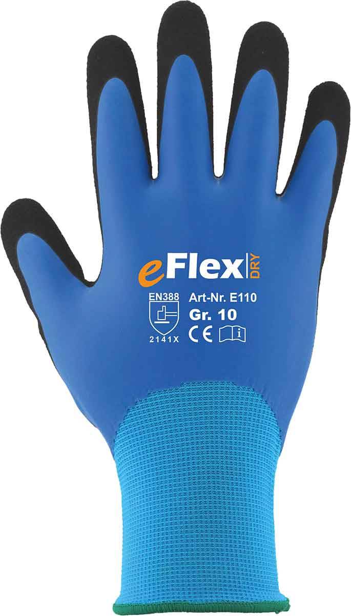 Feinstrickhandschuhe mit zweifacher Latexbeschichtung