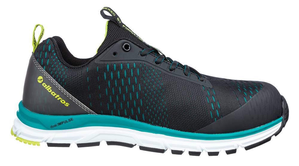 Sicherheitsschuhe Albatros AER55 Impulse Black Blue S1P ESD HRO SRA Gr. 37