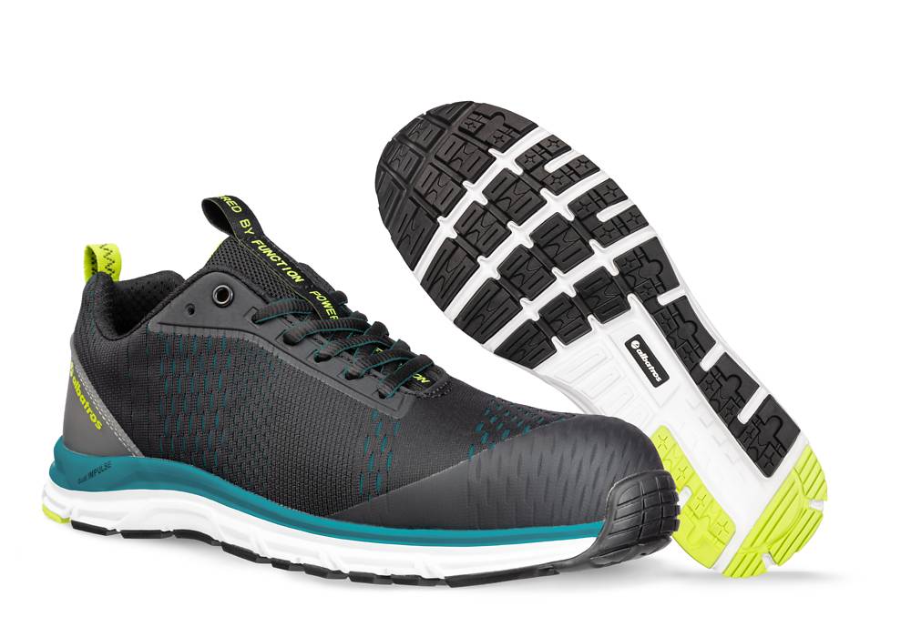 Sicherheitsschuhe Albatros AER55 Impulse Black Blue S1P ESD HRO SRA Gr. 37