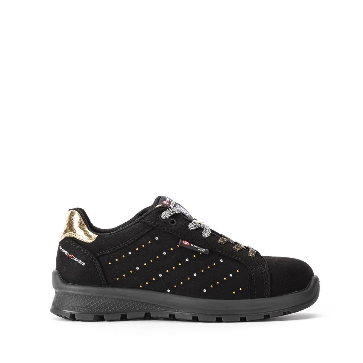 Damen-Sicherheitsschuhe sixton BOMA schwarz S3 ESD/SRC