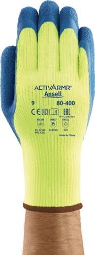 Ansell GmbH Kälteschutzhandschuhe ActivArmr® 80-400 Gr.10 gelb/blau EN 388,EN 511,EN 407 80400100