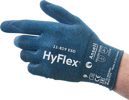 Ansell GmbH Handschuhe HyFlex 11-819 ESD Gr.11 blau EN 388,EN 16350 PSA II ANSELL 11819110