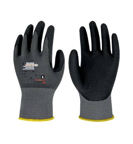 KCL GmbH Industriepark Rhön Handschuhe FlexMech 663+ Gr.7 grau/schwarz EN420,EN388,EN407 PSA II HONEYWELL 066307841E