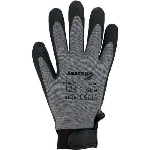 ASATEX Aktiengesellschaft Handschuhe Gr.8 grau EN 388 PSA II Baumwolle/Elastan ASATEX 3790/8