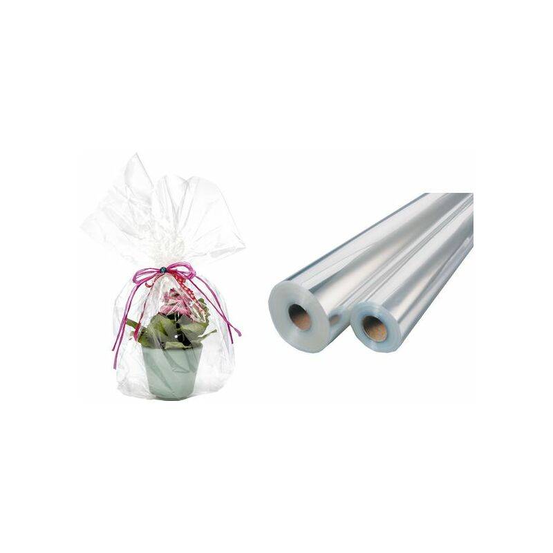 folia Geschenkfolie, 20 my, unbedruckt, 500 mm x 5 m