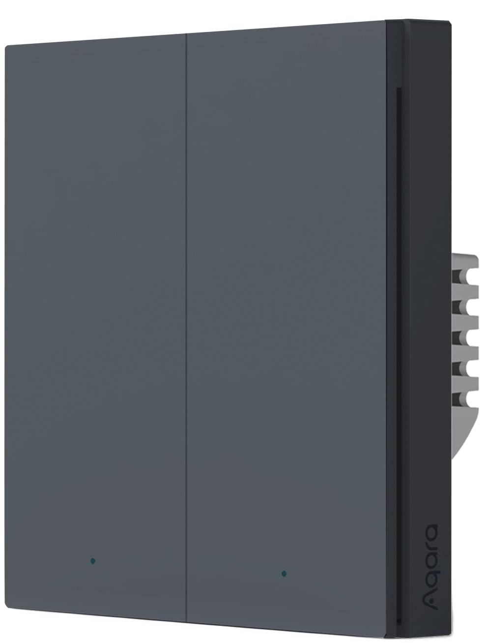 AQARA Serien-Funk-Wandschalter WS-EUK02-G, H1, 3.0, zigbee, grau