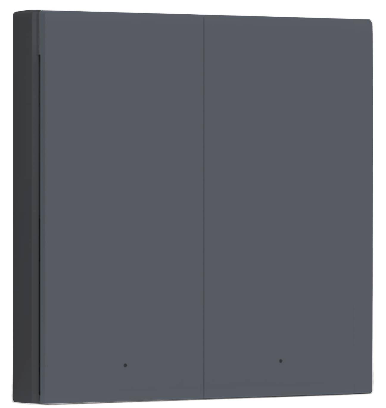 AQARA Serien-Funk-Wandschalter WS-EUK02-G, H1, 3.0, zigbee, grau