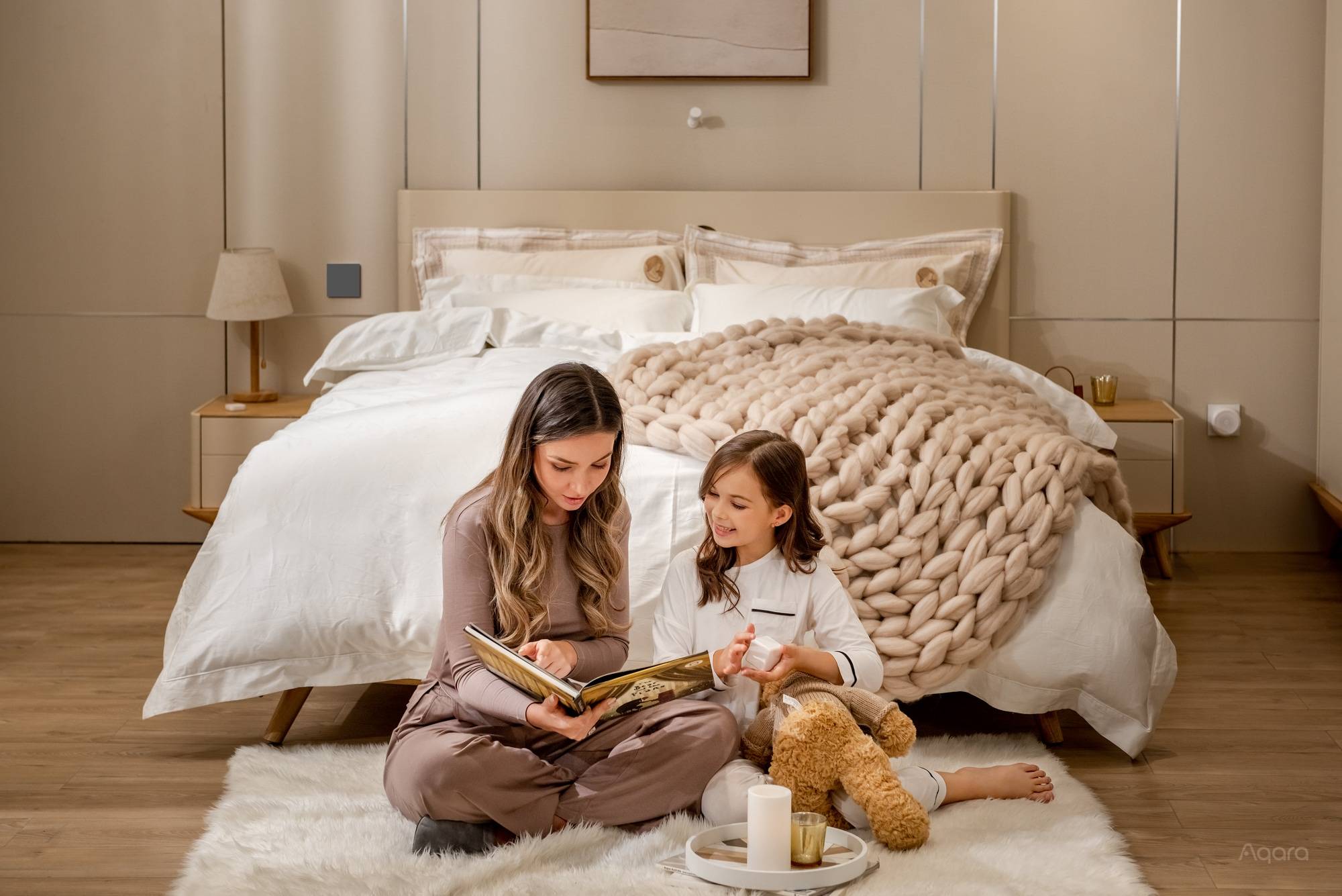 AQARA Serien-Funk-Wandschalter WS-EUK02-G, H1, 3.0, zigbee, grau