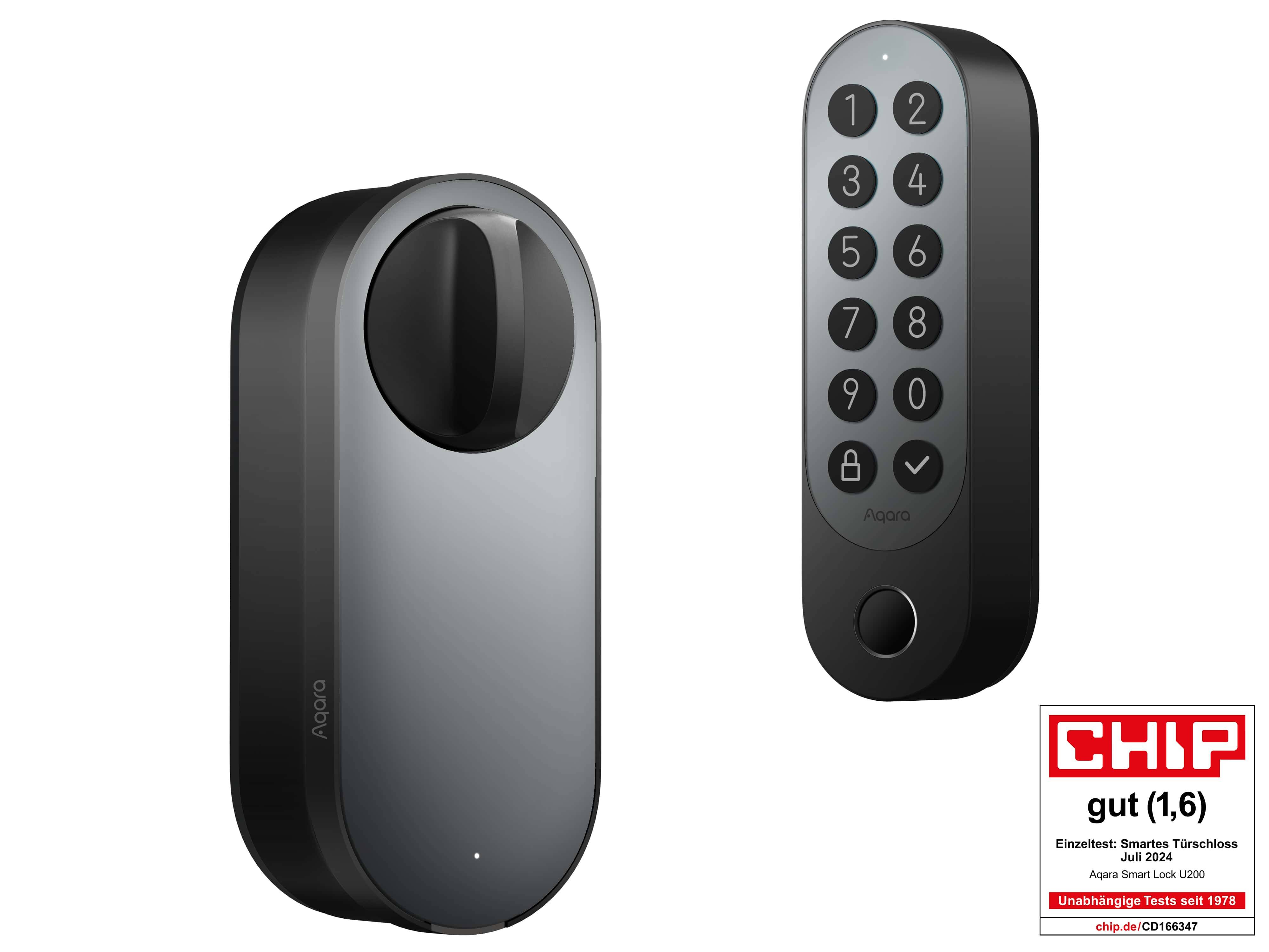 AQARA Türschloss U200, schwarz