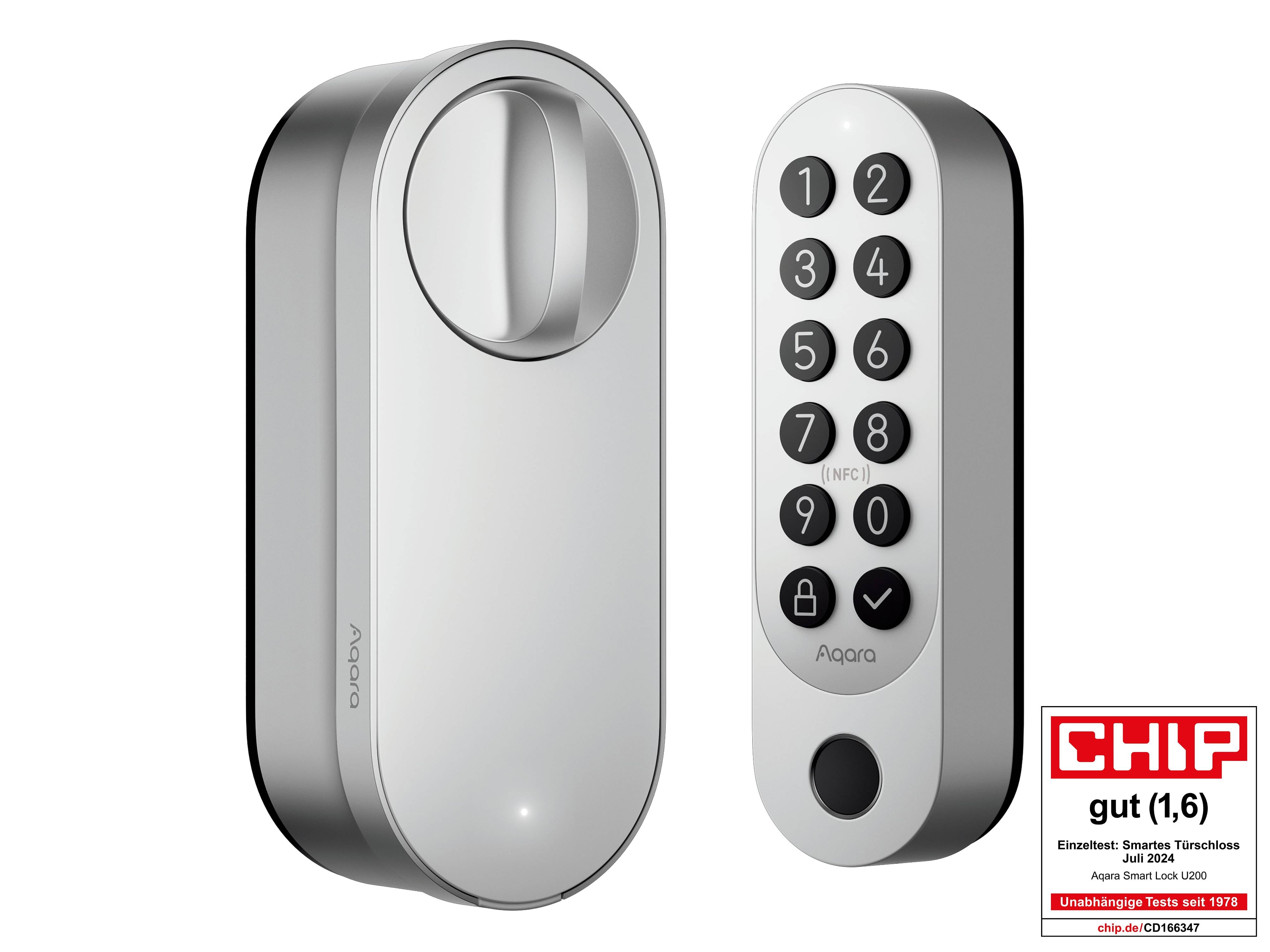 AQARA Türschloss U200, silber