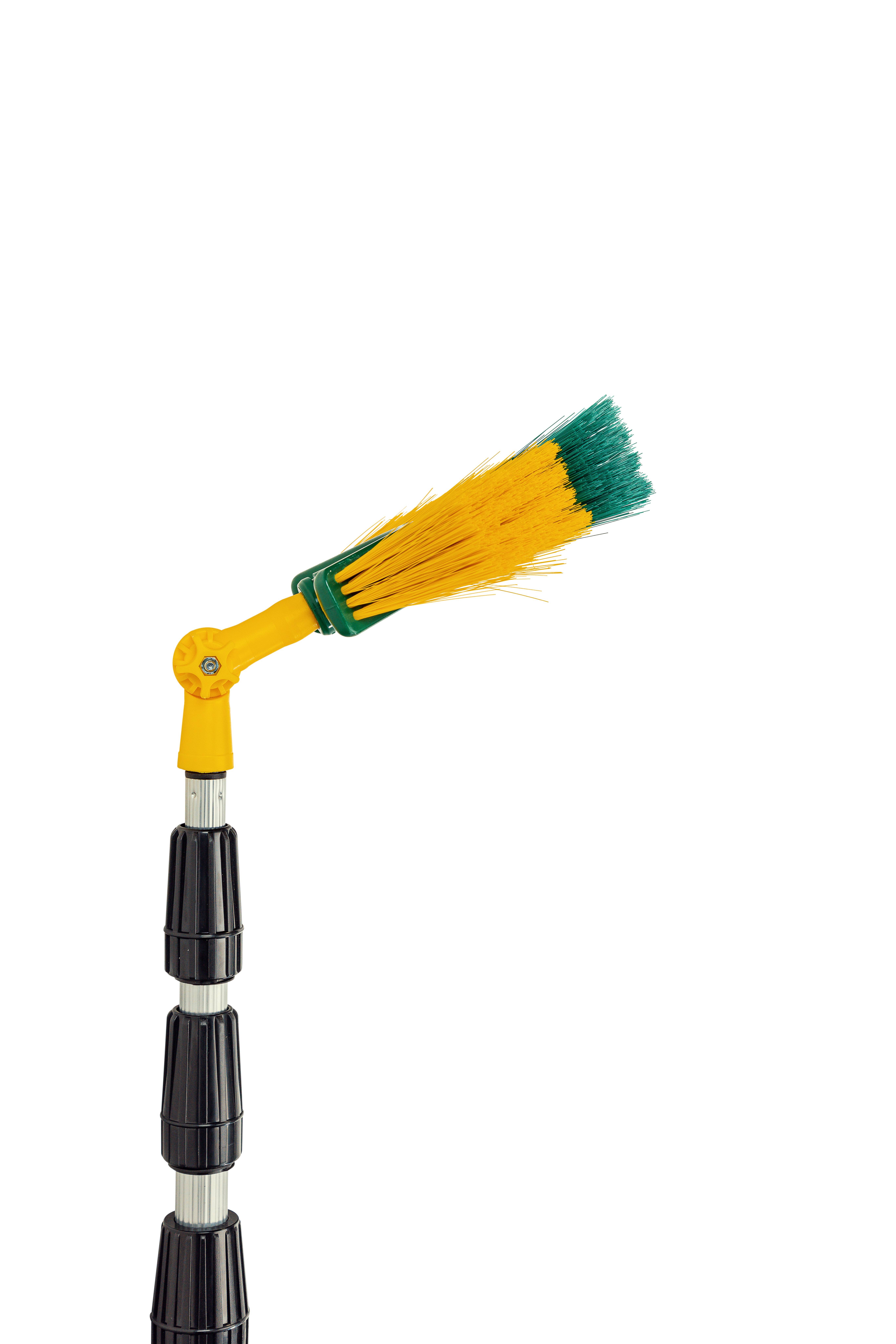 Neustanlo | XXL Eckbesen Set | 8 Meter | inkl. Gelenk und Universaladapter für andere Aufsätze | ideale Teleskopstange für Arbeiten in der Höhe |