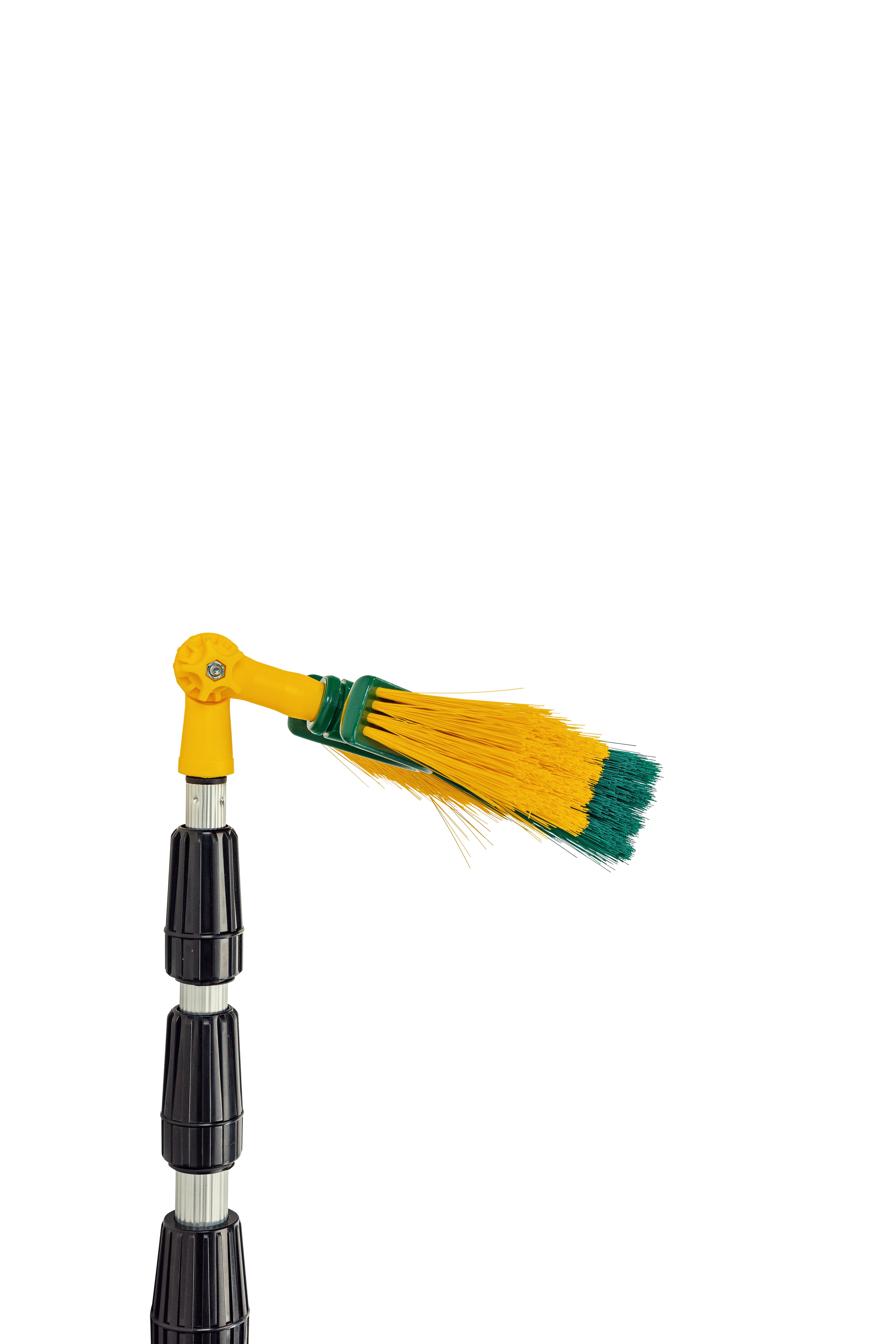 Neustanlo | XXL Eckbesen | integriertes Gelenk & Universaladapter | Teleskopstange bis 6 Meter | perfekt für schwer erreichbare Stellen