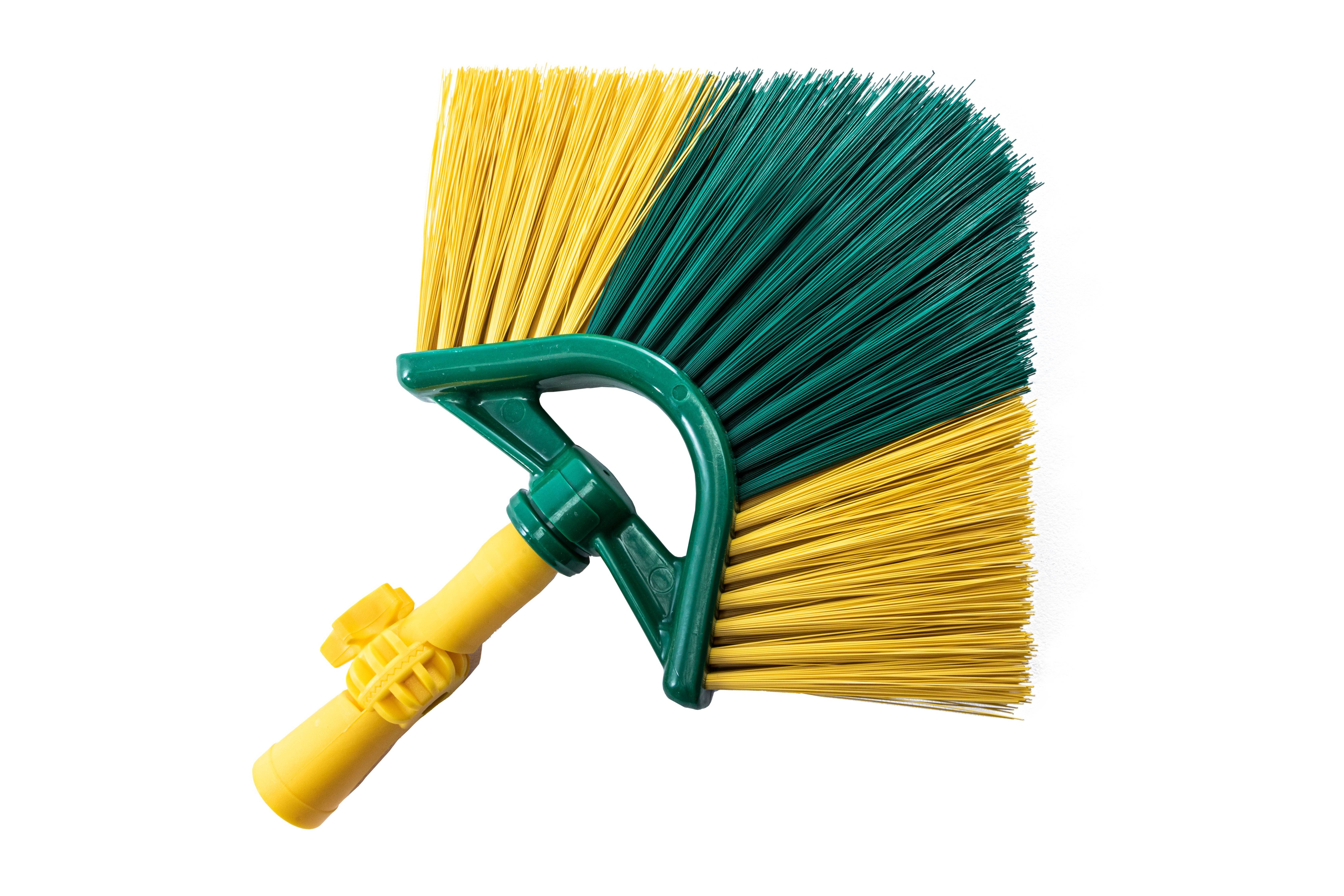 Neustanlo | XXL Eckbesen Set | 8 Meter | inkl. Gelenk und Universaladapter für andere Aufsätze | ideale Teleskopstange für Arbeiten in der Höhe |