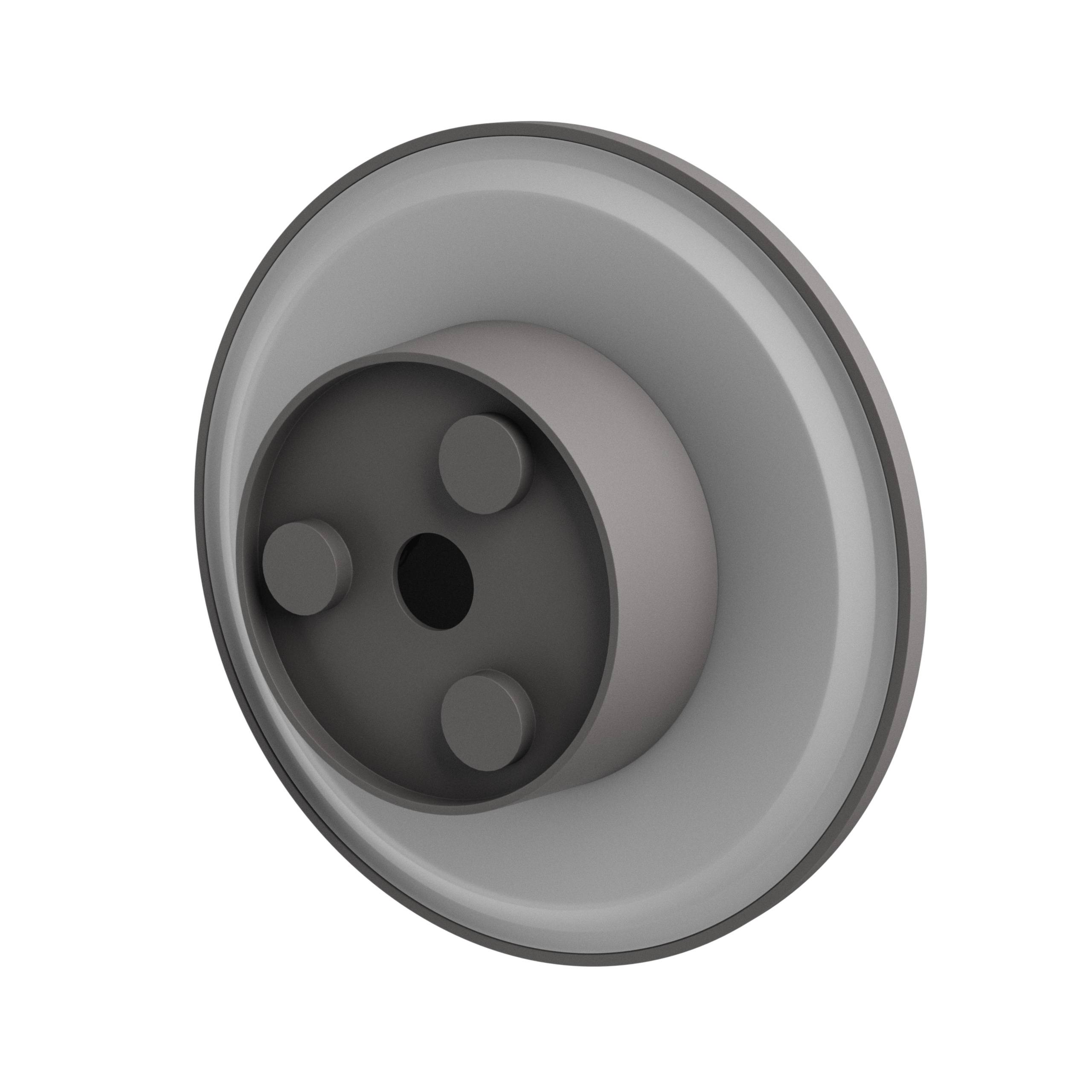 Spectrum LED Wandleuchte PIATTA 12W Außenleuchte 1500lm grau IP44 rund CCT 3000-6000K