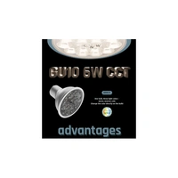 Spectrum LED GU10 6W Reflektor 550lm 38° mit Linse weiß 230V CCT 3000-6000K Spectrum LED GU10 6W Reflektor 550lm 38° mit Linse weiß 230V CCT 3000-6000K