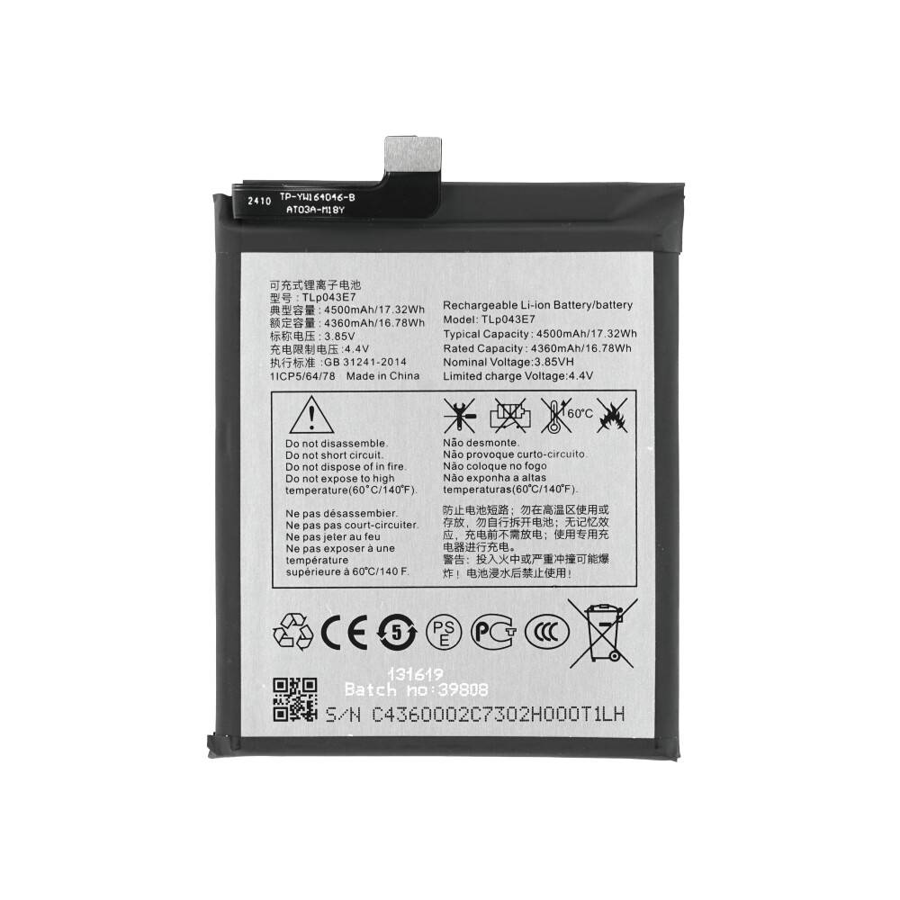 TLP043E7 Akku für TCL 10 5G 20 5G 30 XE 5G wie Original 4500mAh Ersatzakku