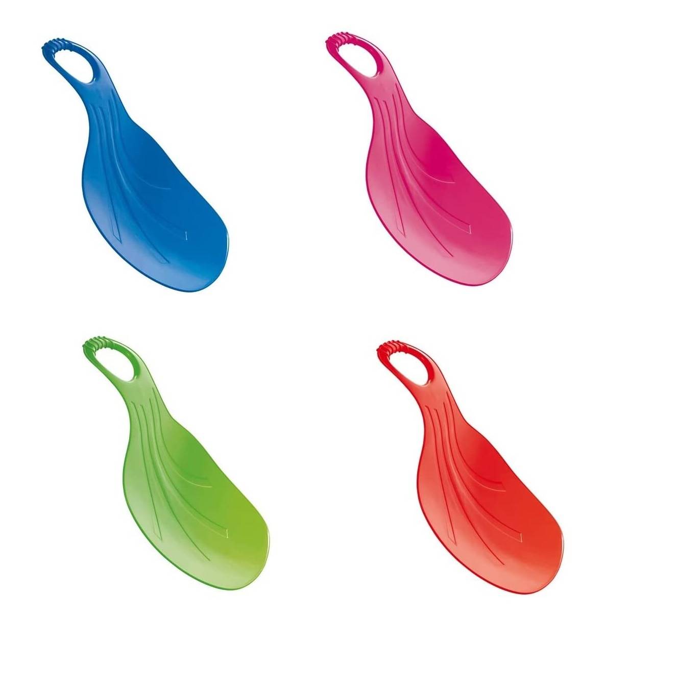 Neustanlo | Po-Rutscher Edition 2 | farblich Sortiert | Set mit 4 Stück | idealer Spaß für Winterabenteuer