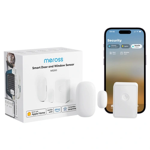 MEROSS Smart Wireless Tür-/Fenstersensor MS200HHK-EU Starter Kit, inkl. Hub MEROSS Smart Wireless Tür-/Fenstersensor MS200HHK-EU Starter Kit, inkl. Hub