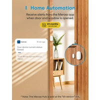 MEROSS Smart Wireless Tür-/Fenstersensor MS200HHK-EU Starter Kit, inkl. Hub MEROSS Smart Wireless Tür-/Fenstersensor MS200HHK-EU Starter Kit, inkl. Hub