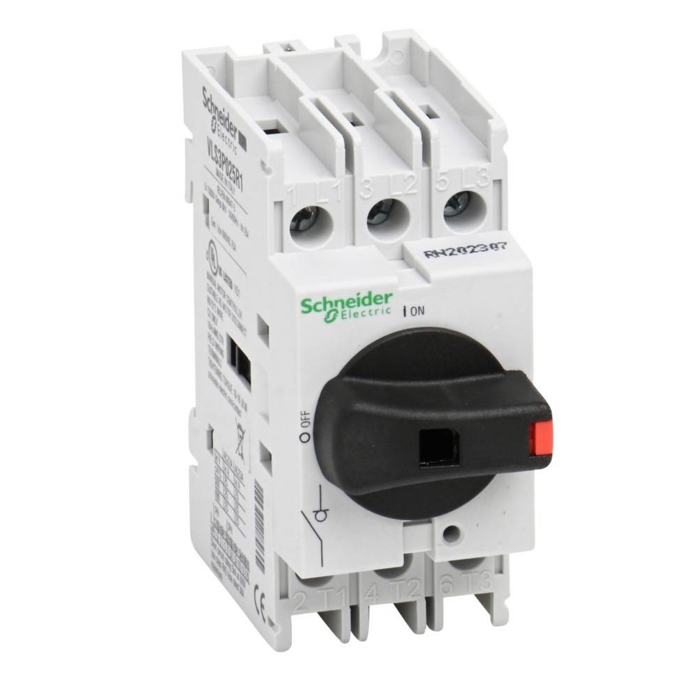 Dreipol-Drehschalter von Schneider Electric, Modell RXZ32TS472, mit 