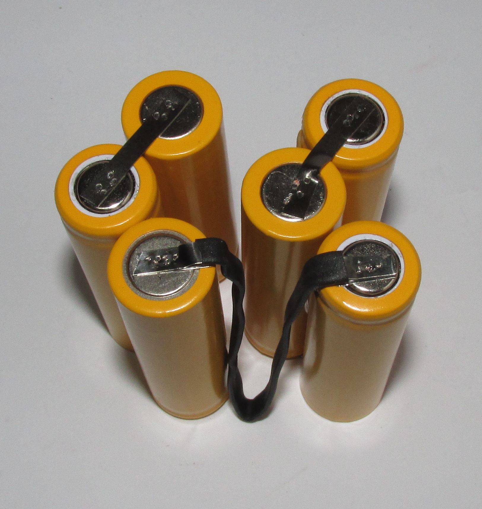 Akkupack für Metz 45-40 - 7,2 Volt zum Selbsteinbau 2000mAh / 14,40Wh - Ni-MH