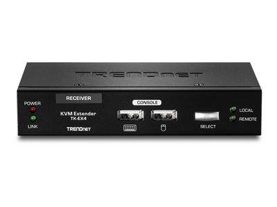 TRENDnet KVM USB Extension Kit Erweitert Reichweite bis 100m Signalsteuerung KVM KVM Switches