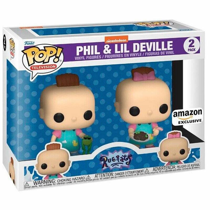 POP Pack 2 Figuren Rugrats Phil & Lil Exklusiv