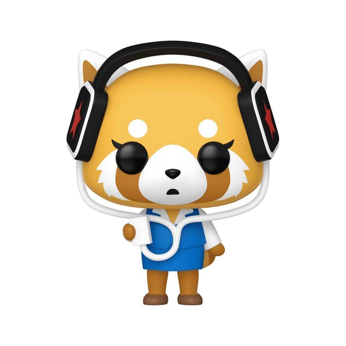 Sanrio POP! Animation Vinyl Figur Aggretsuko wheadphones 9 cm