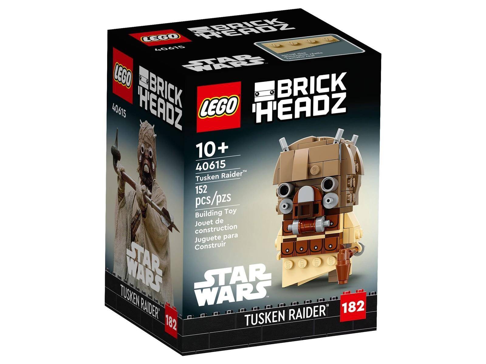 LEGO BrickHeadz Star Wars Tusken Raider Bauset Karton, ab 10 Jahren, 152 Teile, Set 40615.