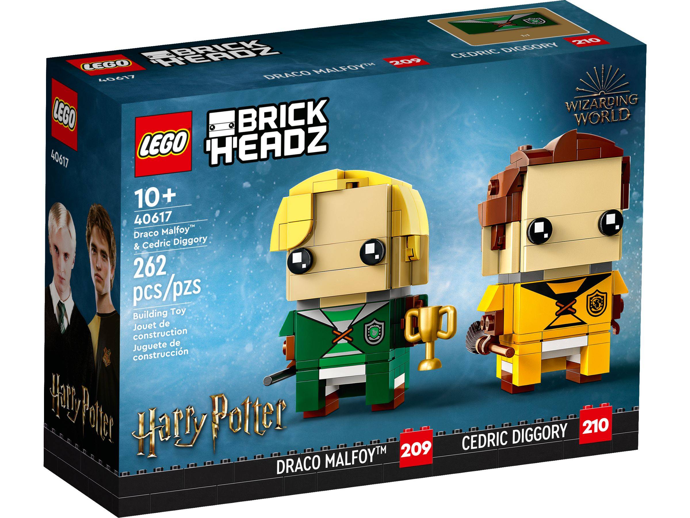 LEGO® BrickHeadz 40617 Draco Malfoy™ & Cedric Diggory