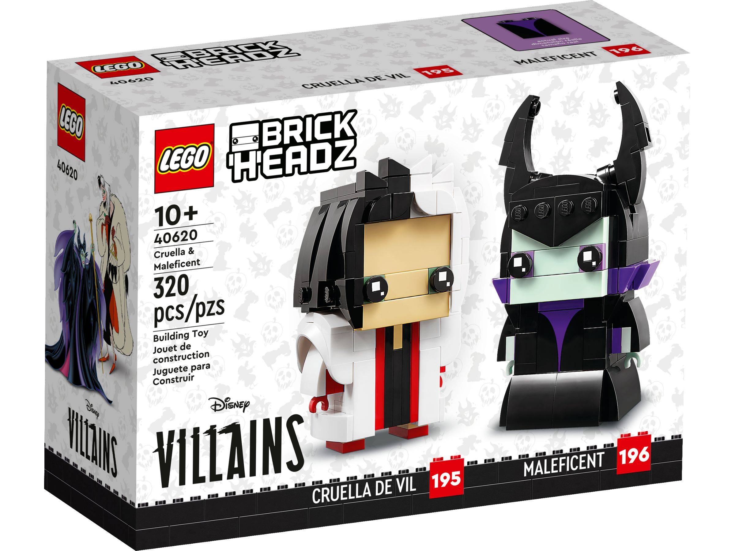 LEGO® BrickHeadz 40620 Cruella und Maleficent