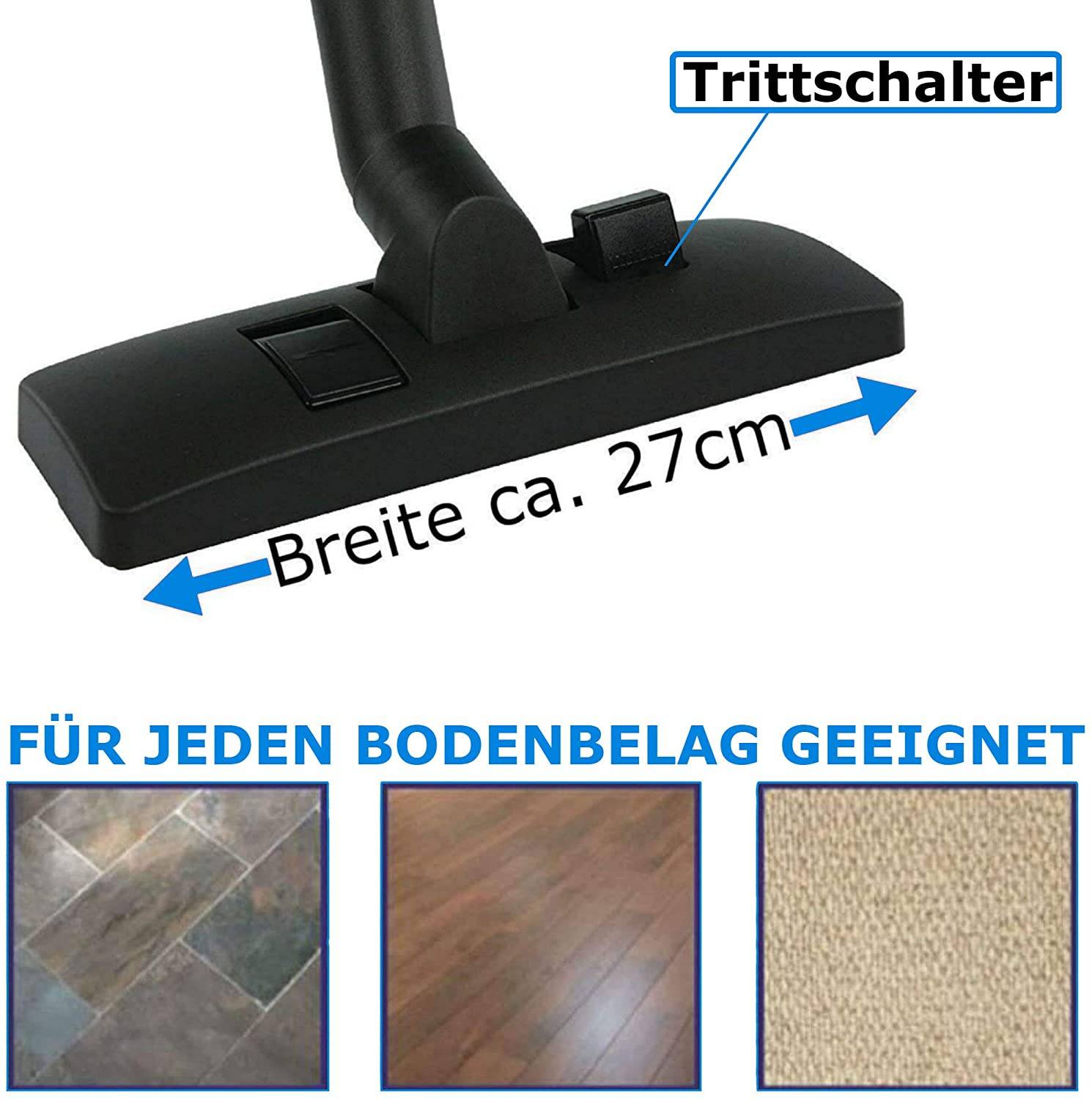 Kombidüse Staubsaugerdüse Staubsaugerzubehör Staubsaugerersatzteil für Makita P-70465 VC2511 VC2010L VC3511L VC2512L