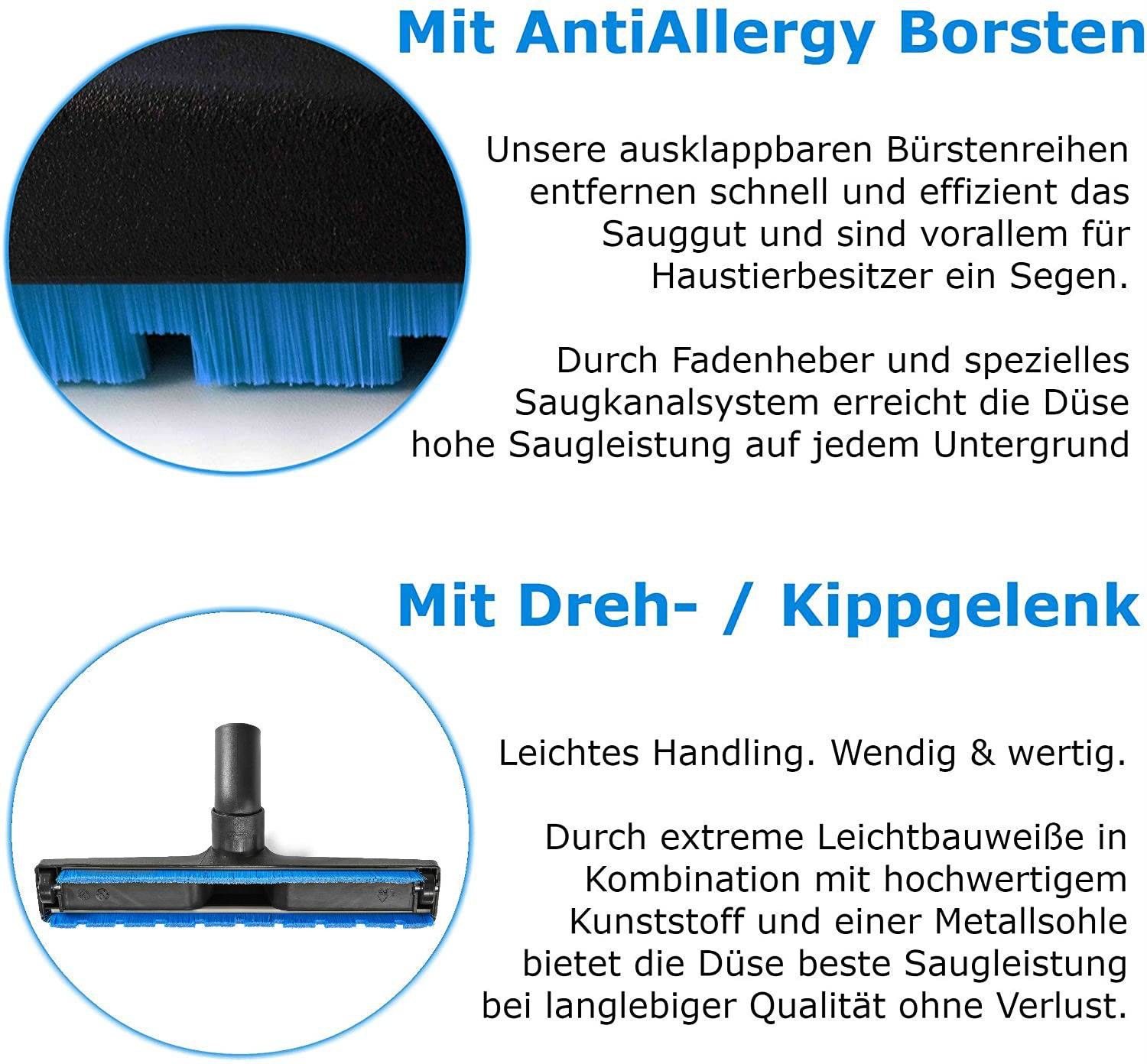 32 mm Parkett Hartboden Düse Stuabsaugerdüse für Staubsauger AEG Vampyrino SX 7 Vampyr 5001 CE Mega Power 770-0