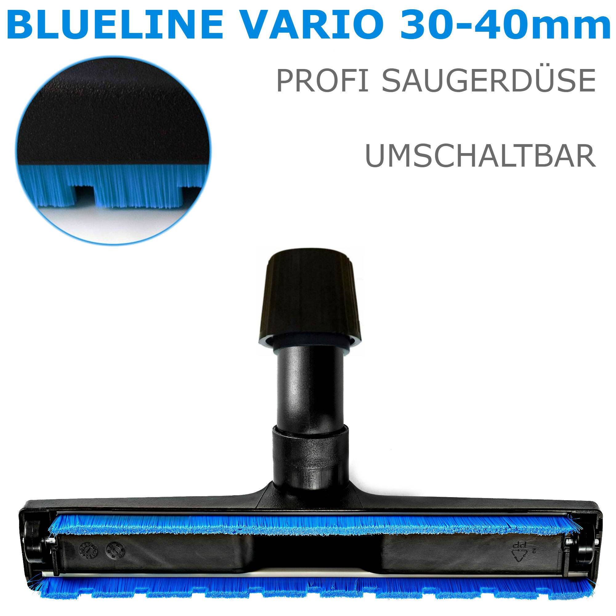 BlueLine Profi Universal Staubsauger Hartbodendüse Parkettdüse Staubsaugerdüse Zubehör Ersatzteil für Hyla Numatic Miele