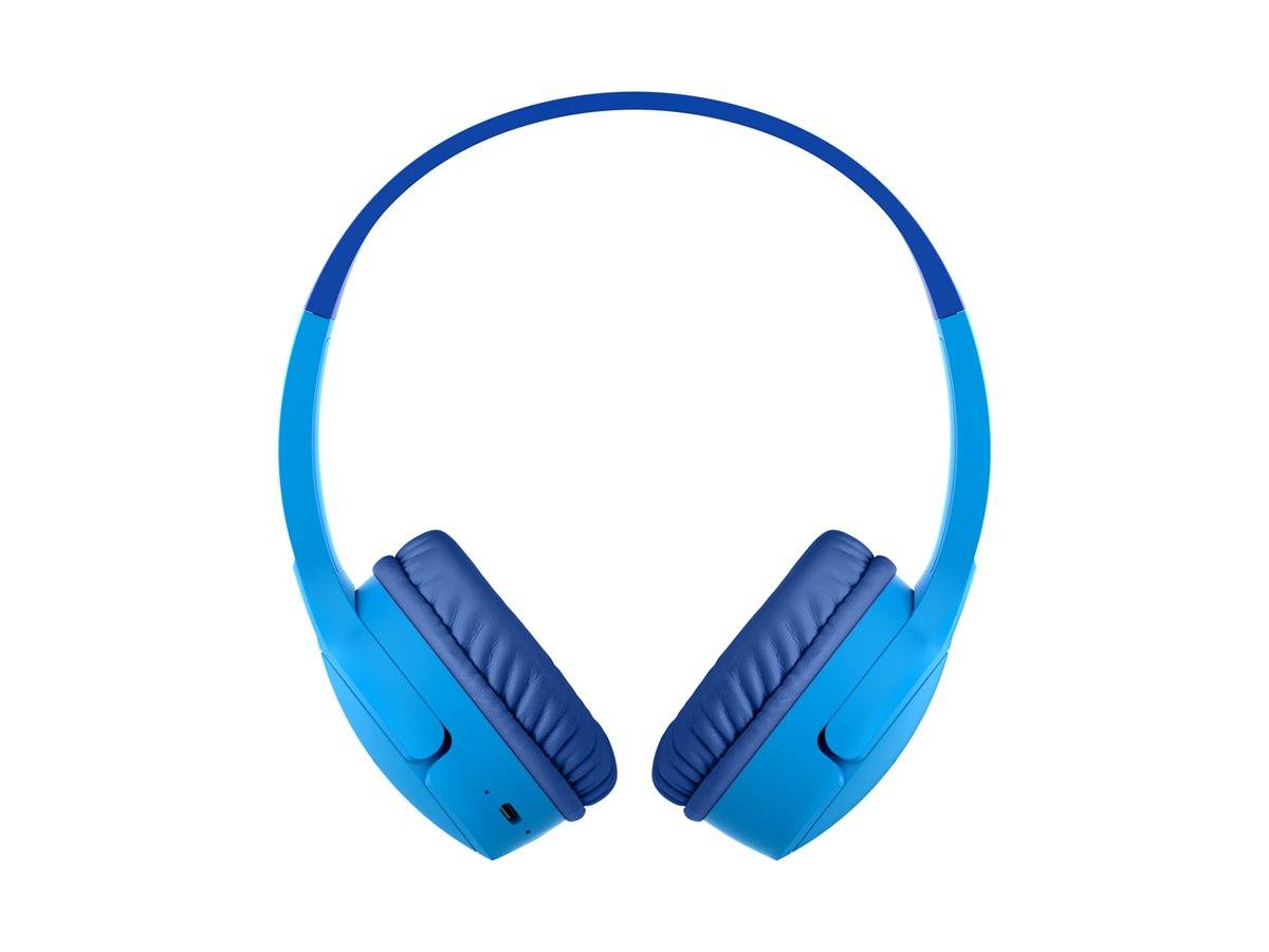 Belkin SOUNDFORM Mini BT On-Ear Kopfhörer für Kinder, blau