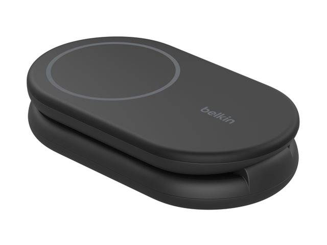 Belkin BoostCharge - Kabelloses Ladegerät - magnetisch, faltbar, mit Qi2 + AC-Netzteil