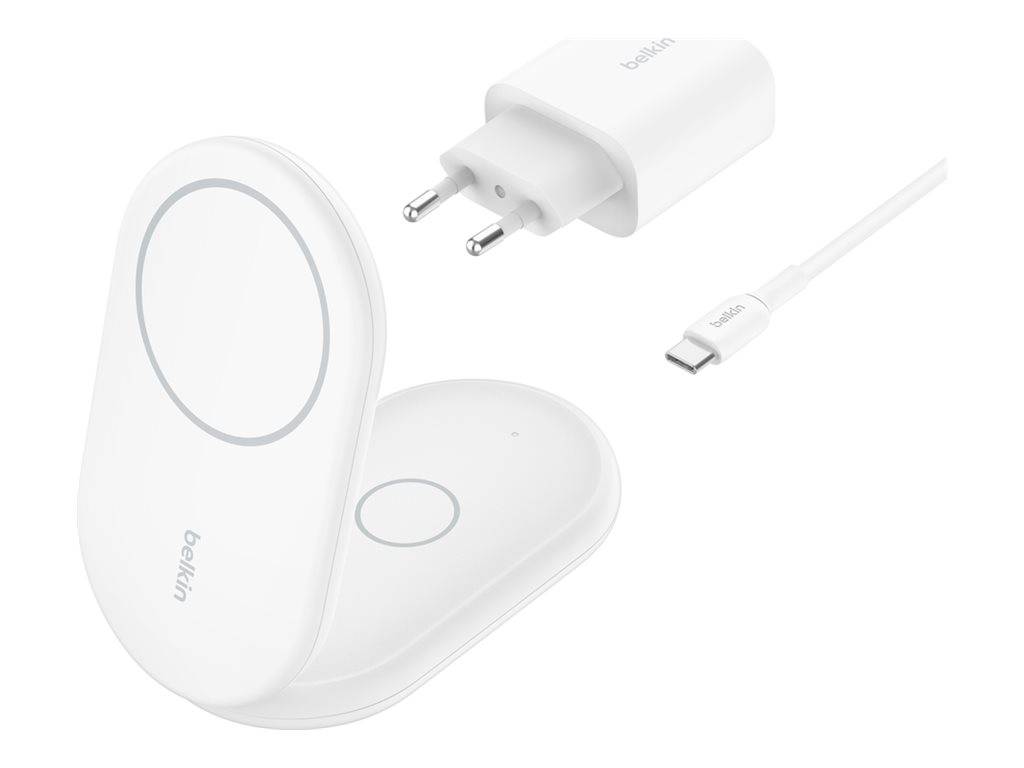 Belkin BoostCharge 2-in-1 - Kabelloses Ladegerät